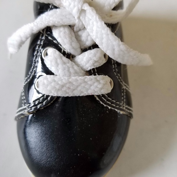 Jack & Jil Baby Shoes Black & White - Picture 6 of 8